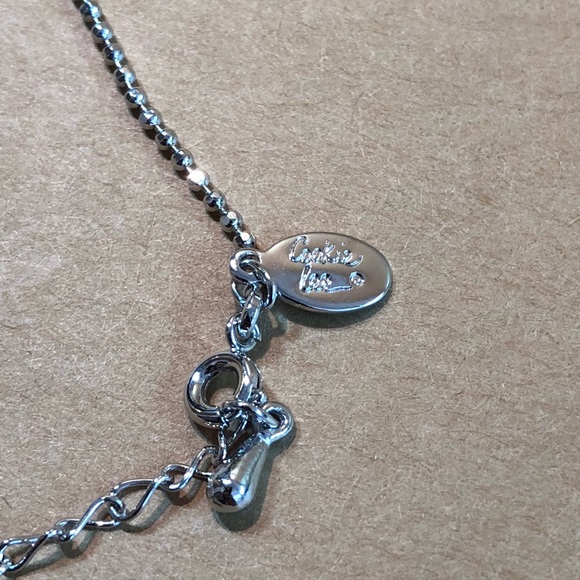 SIGNED Cookie Lee Silver Tone Anklet BRAND NEW - Picture 5 of 6